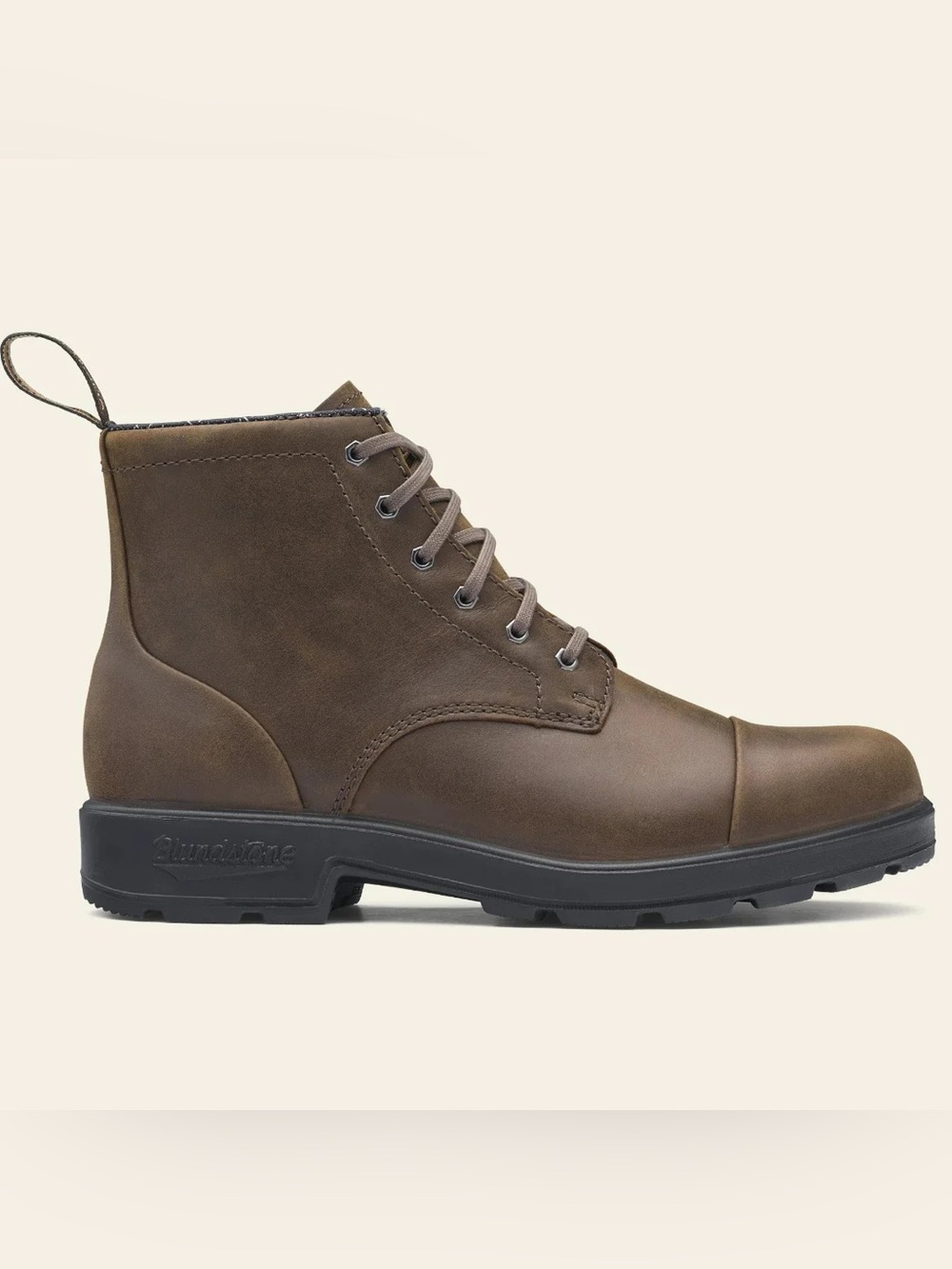Blundstone 1935 Lace Up Water Resistant Leather Boots Antique Brown AU 6= US9